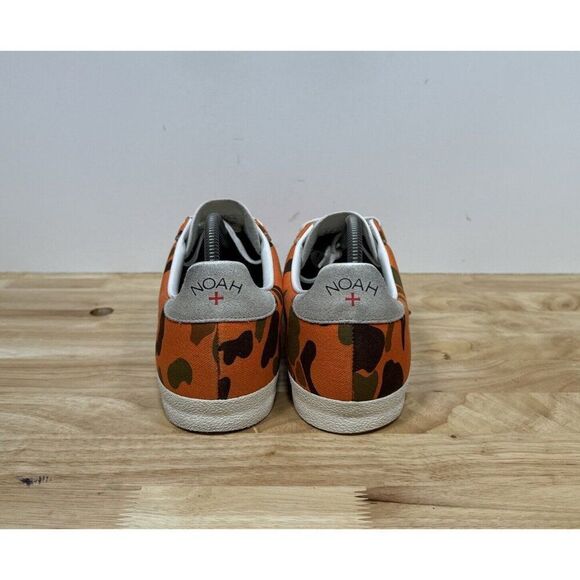 Sample Adidas x Noah Gazelle OG Collaboration Men’s Sz 9 Orange Camo FY5381 - Picture 4 of 9
